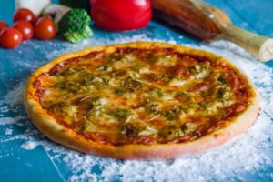 Pesto Chicken Pizza