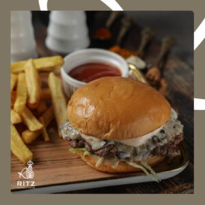 MUSHROOM BEEF BURGER