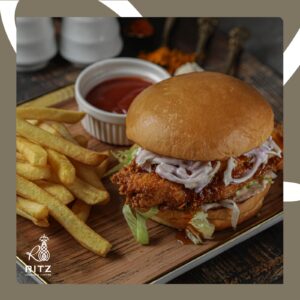 SPICY CHICKEN BURGER